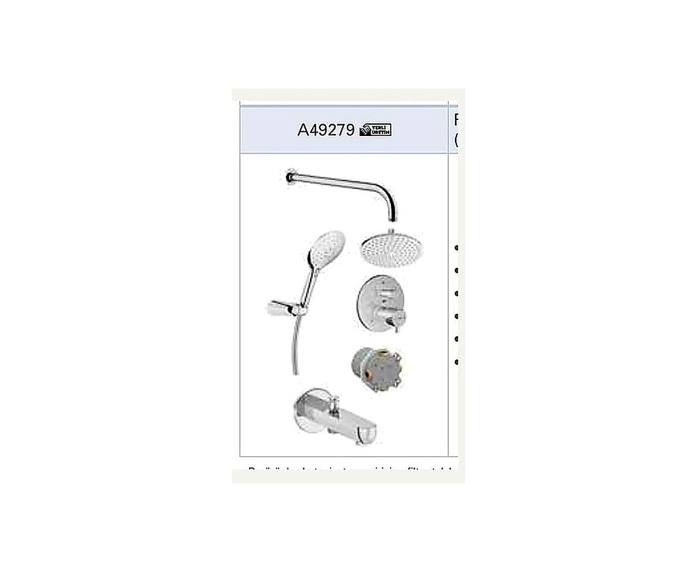 AquaHeat Bliss 2F duş başlığı (A45742)