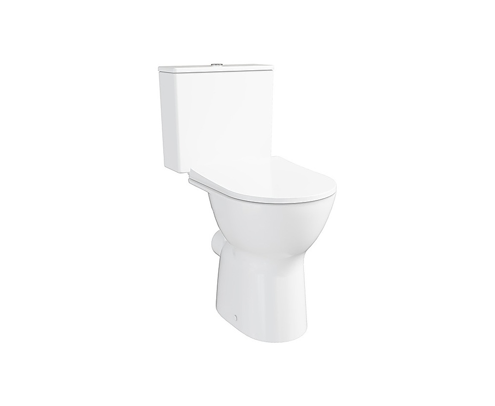 Takım klozet, SmoothFlush, arkası açık, özel ihtiyaç, 63 cm