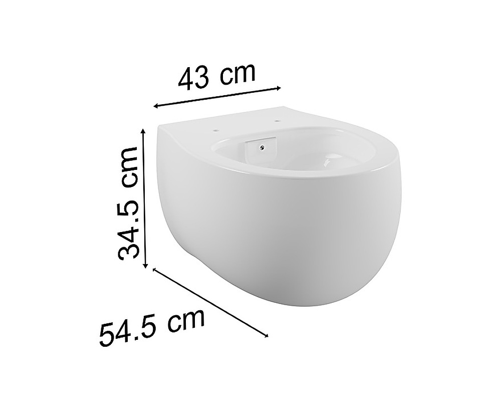 Memoria Asma klozet, Rim-ex, 54 cm