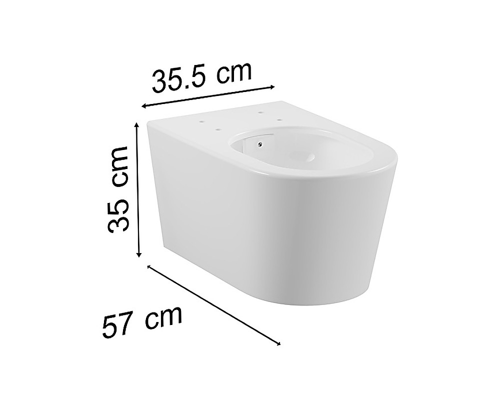 Nest Trendy Asma klozet, Rim-ex, 57 cm