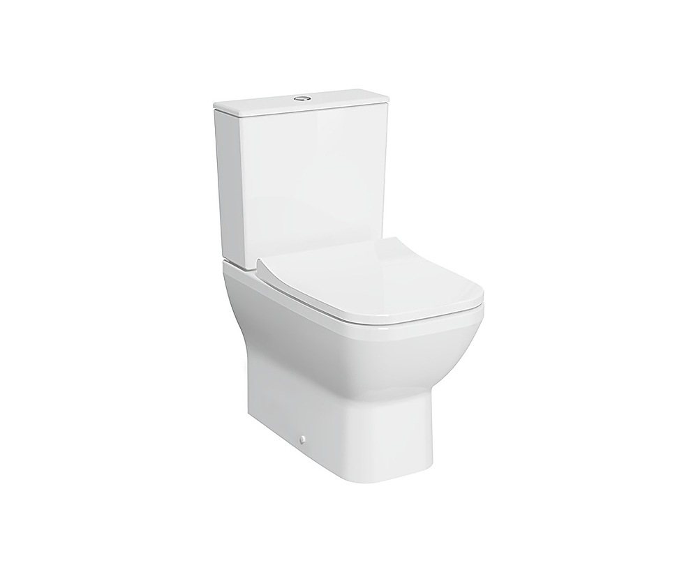 Integra Square Takım klozet, Rim-ex, duvara tam dayalı, 62 cm