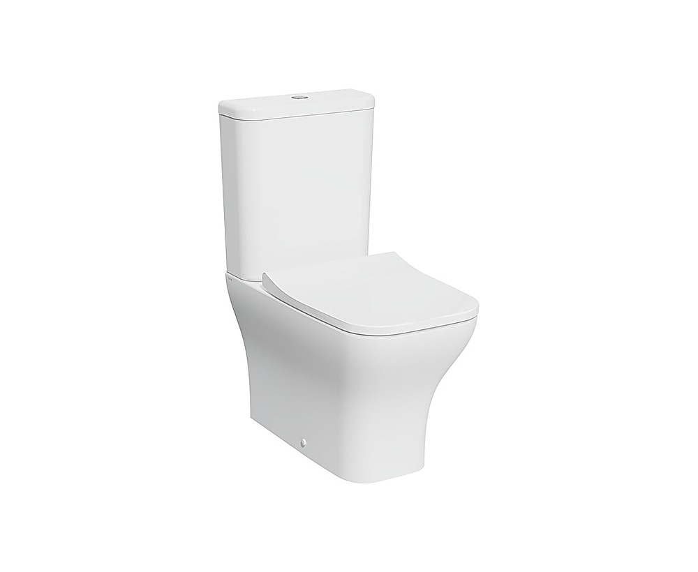 Alttan su girişli Takım klozet, SmoothFlush, duvara tam dayalı, 64 cm