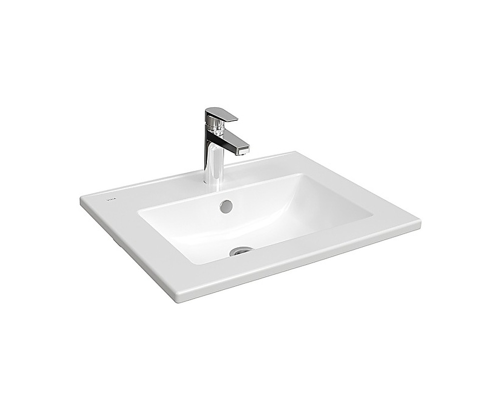 lavabo, dikdörtgen, 60x46 cm