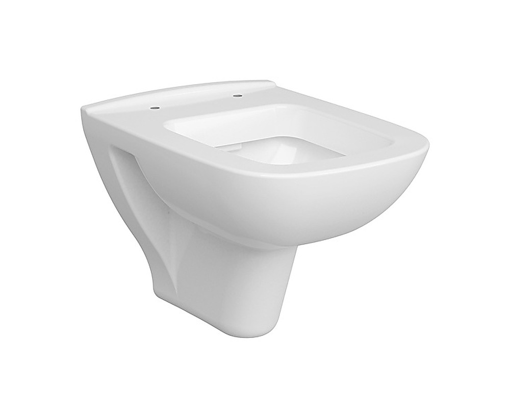 Universal çıkışlı Asma klozet, kompakt, 48 cm